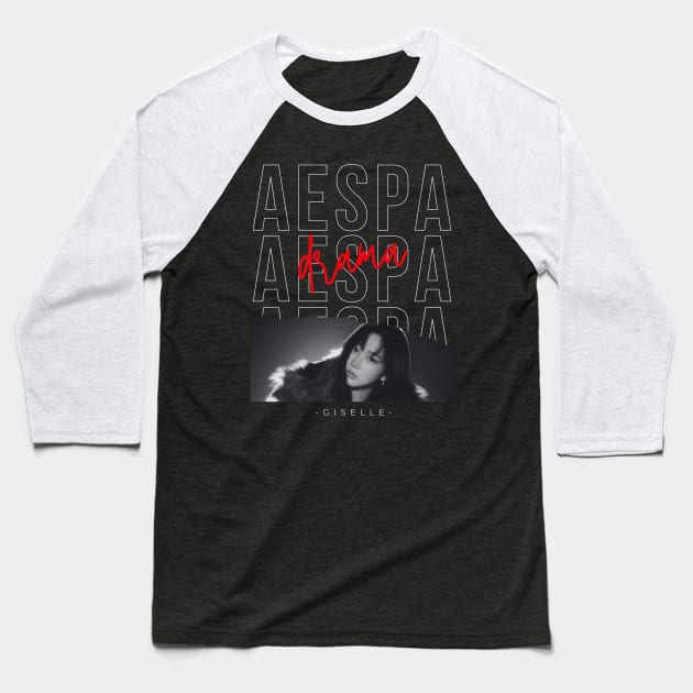 Giselle Drama aespa Baseball T-Shirt by wennstore